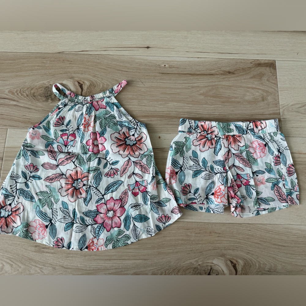 Old Navy Toddler shirt and short set 3T